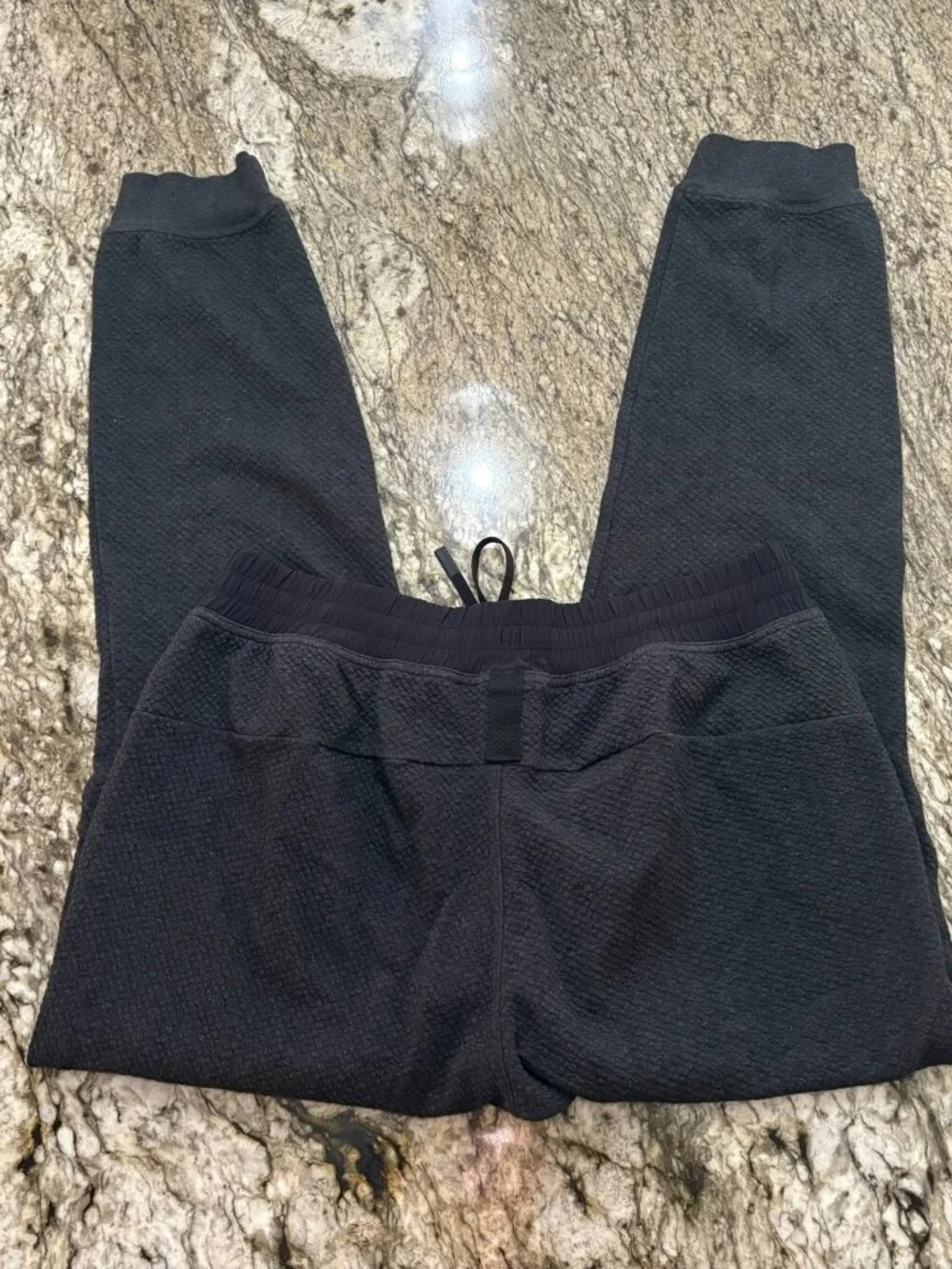 Lululemon At Ease Jogger Heathered Black
